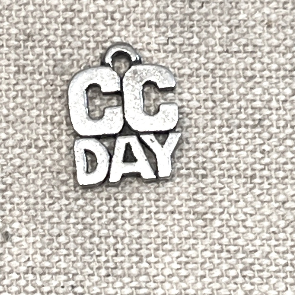 James Avery Camp Mystic CC Day Charm Sterling Silver Retired Rare